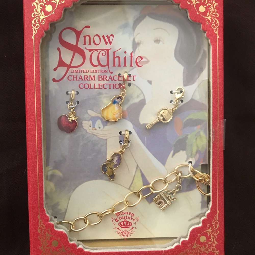 Limited Edition Snow White Vintage Charm Bracelet